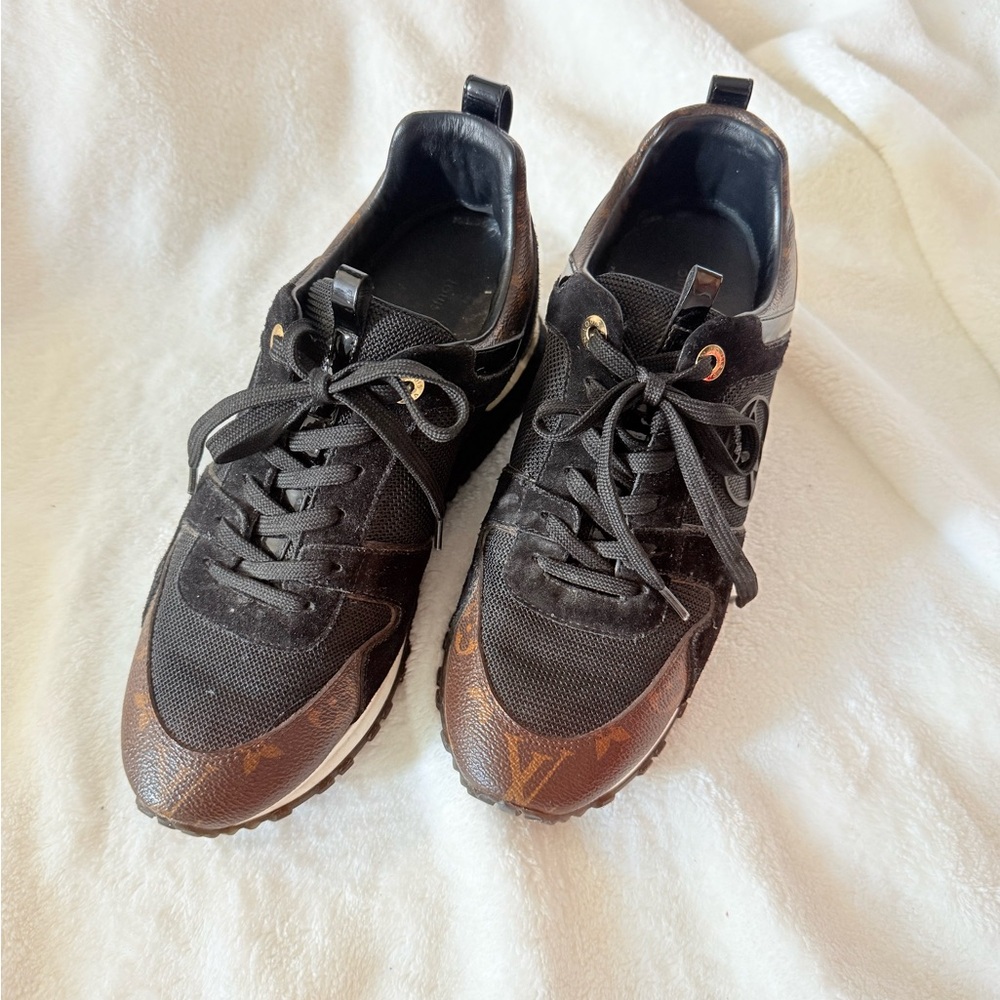 Black and Brown Designer Sneakers - Picture 10 of 10